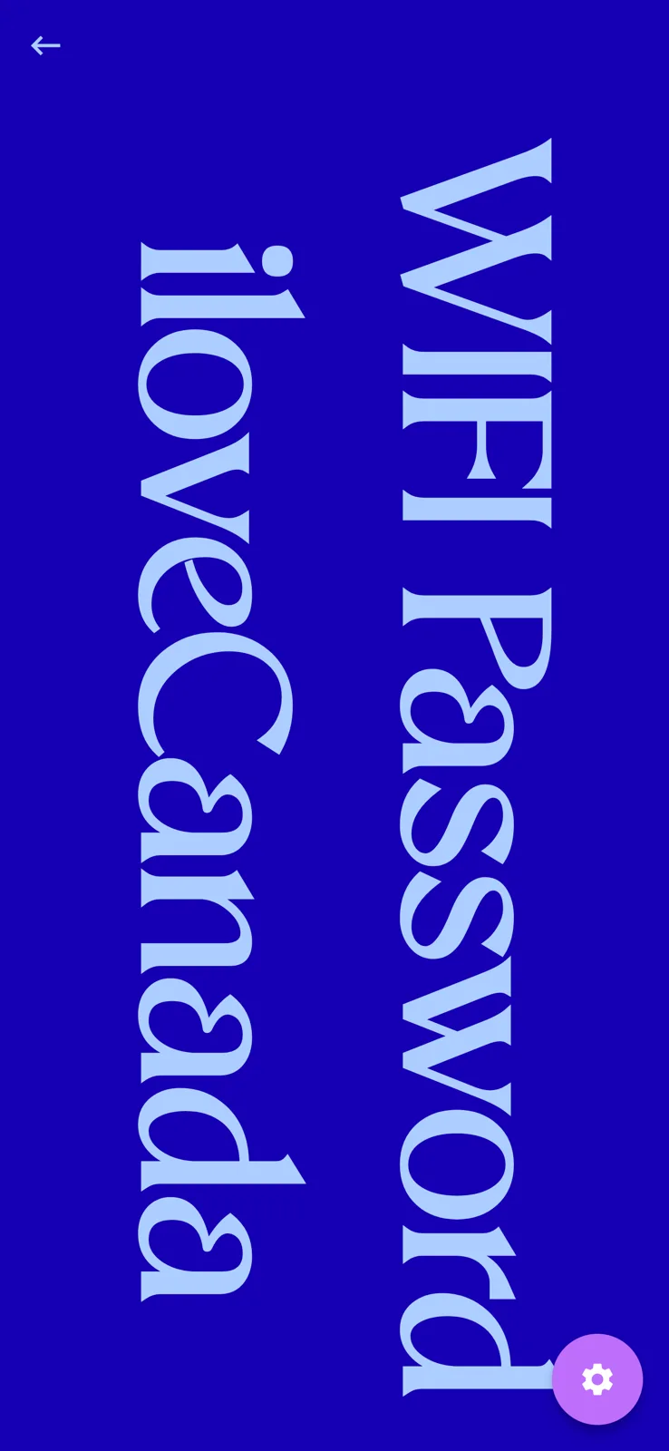 Big Text / Big Banner original app screen 5
