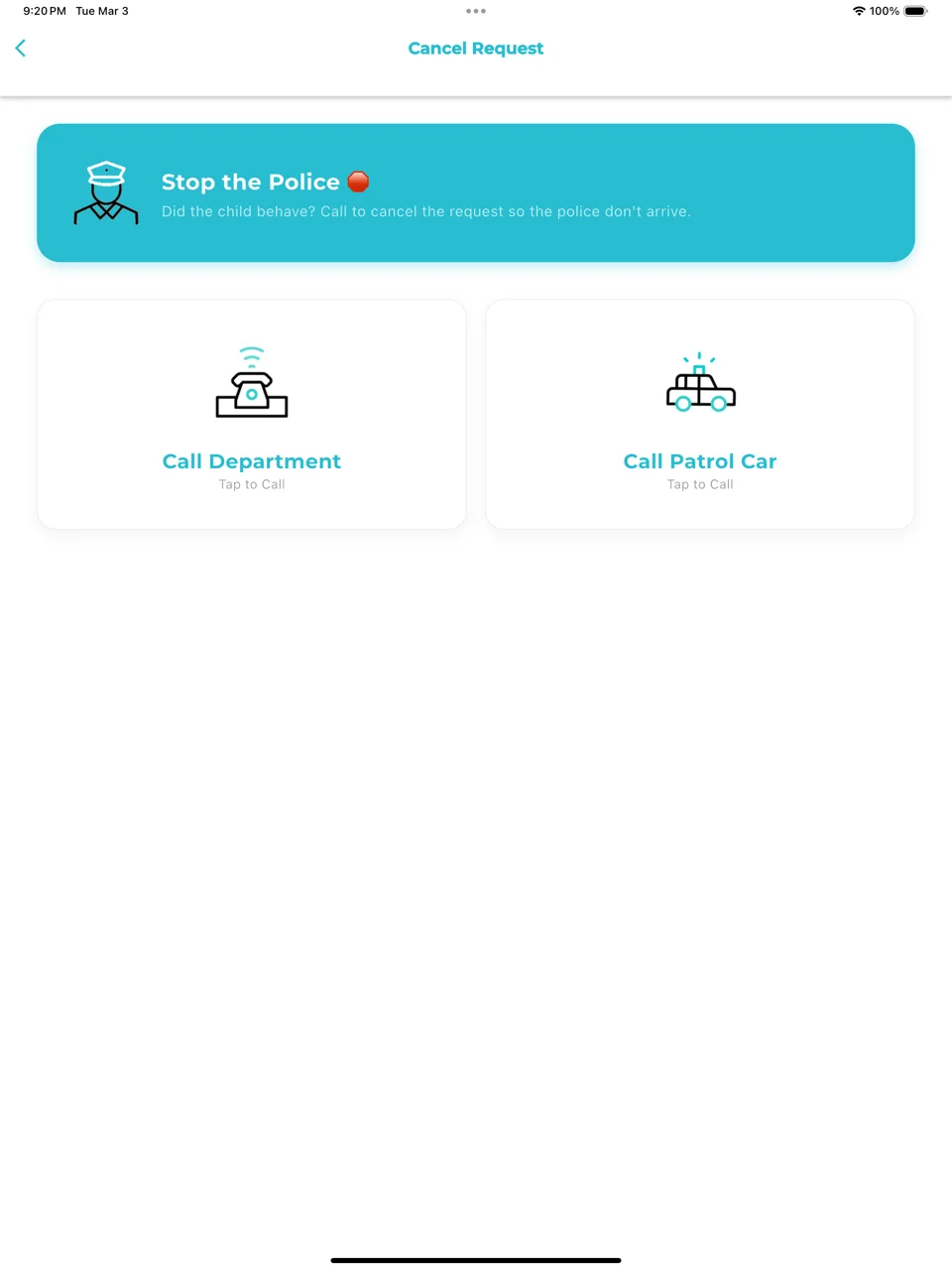 Fake Police Calls app preview