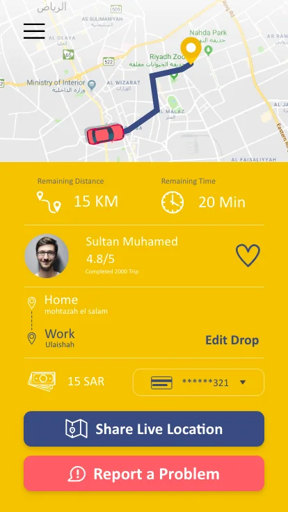 Hustle project interface