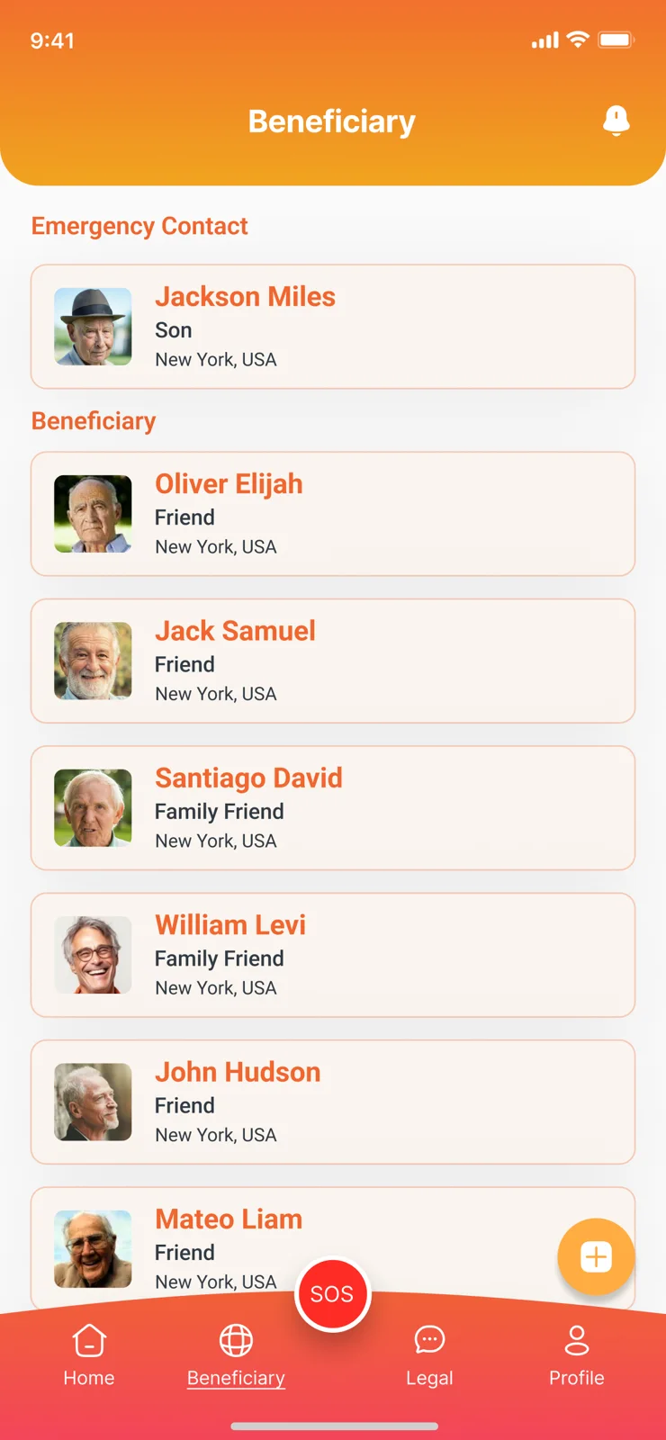 MISERVO app preview